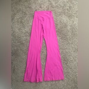 Pink Sunzel Flare Leggings